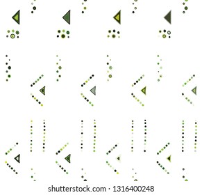 Seamless vector pattern. geometrical background with hand drawn decorative tribal elements. Print with ethnic, folk, traditional motifs. Graphic geometric illustration for wrapping, wallpaper, fabric