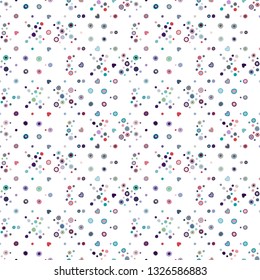 Seamless vector pattern. geometrical background with hand drawn decorative tribal elements. Print with ethnic, folk, traditional motifs. Graphic geometric illustration for wrapping, wallpaper, fabric