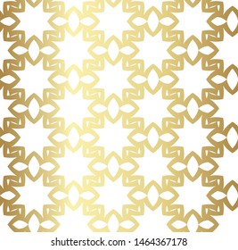 Seamless vector pattern. Gold texture. Golden 10 eps background for design, fabric, textile, web and advertising banner.