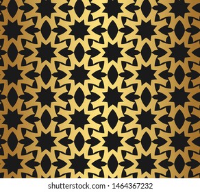 Seamless vector pattern. Gold texture. Golden 10 eps background for design, fabric, textile, web and advertising banner.
