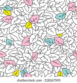 Seamless vector pattern. Good for fabric or wallpaper