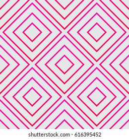 Seamless vector pattern with gradient rhombuses
