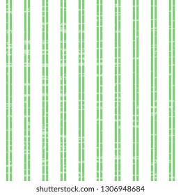 Seamless vector pattern with green vertical thin stripes on a white background, for the hoop, surface, packaging, postcards. Abstract illustration, textured. Striped background. Striped design.