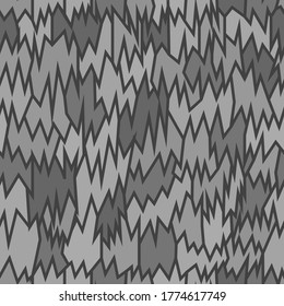 seamless vector pattern with grey colored zigzag elements