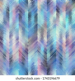 Seamless vector pattern. Grunge chevron pattern in low poly style.