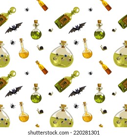 Seamless vector pattern halloween.