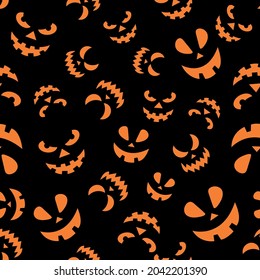 Seamless vector pattern for Halloween design. Vector Illustration.