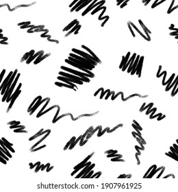 Seamless vector pattern hand drawn scrawl sketch. Freehand vector scribble line drawing. Seamless texture vector abstract scribbles, chaos doodles. Vector seamless pattern scribble.