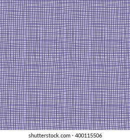 Seamless vector pattern - hand drawn background with bright stripes and waves in blue and violet tones.