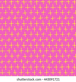 Seamless vector pattern. Hand drawn background in sketch style. Paint with brush.