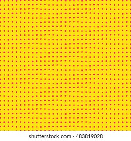 Seamless vector pattern. Hand drawn dot background in sketch style.