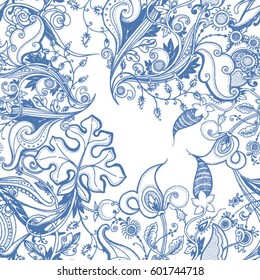 Seamless vector pattern of hand-drawn vegetable motifs in a graphic style. Suitable as book end, packaging paper, textiles.