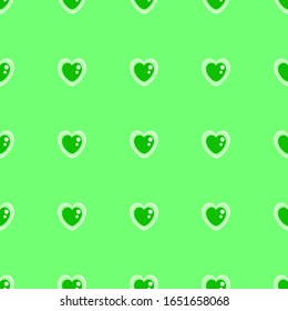 seamless vector pattern with hearts fabric print love design