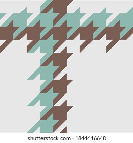 seamless vector pattern houndstooth classic 