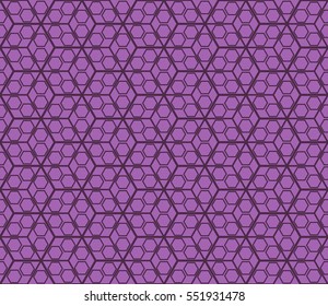 seamless vector pattern. imitation pencil drawing in the form of engraving. virtual 3d cube. interior decoration, wallpaper, presentation, fashion design