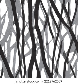 Seamless vector pattern inspired by a grove of trees