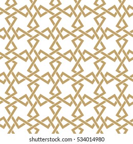 Seamless vector pattern with intersecting straight stripes and squares. Abstract ornament for any backgrounds, wallpapers, textile printing, packaging, wrapper, etc. 
