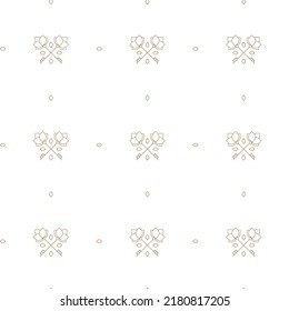 Seamless vector pattern with Keys. Texture for textile, wallpaper and backdrop