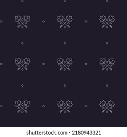 Seamless vector pattern with Keys. Texture for textile, wallpaper and backdrop