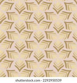 Seamless vector pattern, leaf pattern.