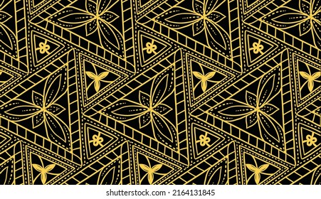 Seamless vector pattern with leaf elements.Floral vector seamless pattern. Bright red flowers on light background