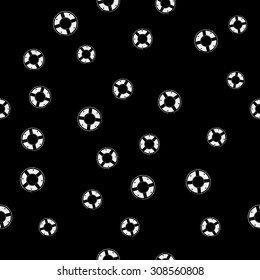 Seamless vector pattern with lifebuoys. Seamless pattern can be used for wallpaper, pattern fills, web page background, surface textures.