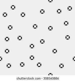 Seamless vector pattern with lifebuoys. Seamless pattern can be used for wallpaper, pattern fills, web page background, surface textures.