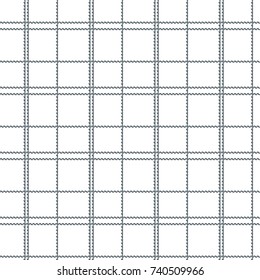 Seamless vector pattern with line