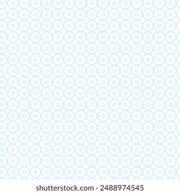 Seamless vector pattern with line circles and dots. Simple background illustration.