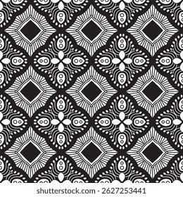 Seamless vector pattern. Luxurious oriental hand drawn art line pattern. Ornament for Wallpaper, Fabric, Packaging, Decorative Print, Textile Design. 