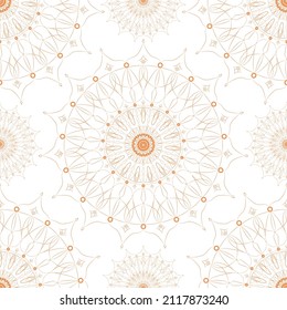 Seamless vector pattern mandala.Perfect for fabric.