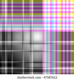 Seamless vector pattern mixture