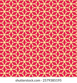 Seamless vector pattern. Modern stylish texture. Geometric linear ornament.