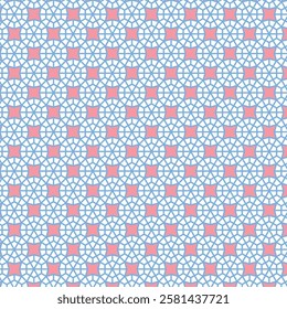 Seamless vector pattern. Modern stylish texture. Repeating geometric background with stars