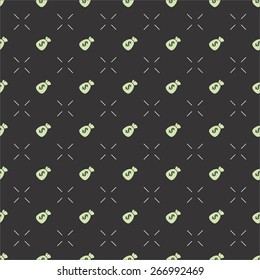 Seamless vector pattern with money bag symbol with dollar icon on it, can be used as tiling, web pattern or for just related design. 