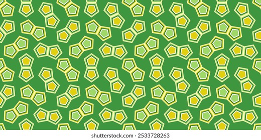 Seamless vector pattern with mosaic elements. Bright decorative print for textiles, wallpaper, paper, surfaces.