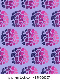 Seamless vector pattern with multicolored abstract circles. Can be used for graphic design, textile design or web design.