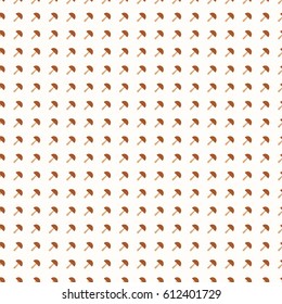 Seamless vector pattern with mushrooms
