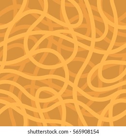 Seamless vector pattern with noodles.Eps 10