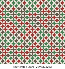 Seamless vector pattern on a light background.