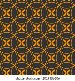 Seamless vector pattern on the theme of Halloween. Endless texture for wallpaper, flyers, covers, banners, fill pattern, web page, background, surface.
