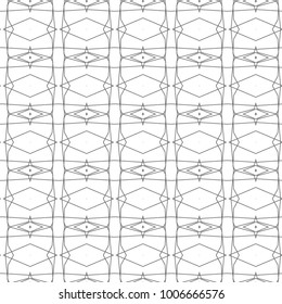 Seamless vector pattern in ornamental style