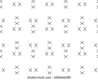 Seamless vector pattern in ornamental style