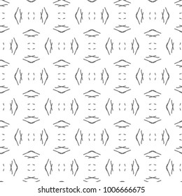 Seamless vector pattern in ornamental style