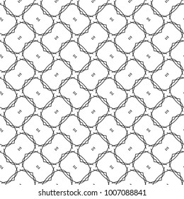 Seamless vector pattern in ornamental style