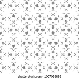 Seamless vector pattern in ornamental style