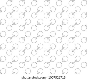 Seamless vector pattern in ornamental style
