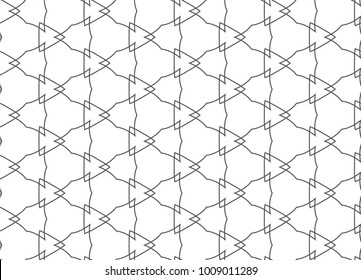 Seamless vector pattern in ornamental style