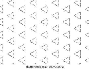 Seamless vector pattern in ornamental style