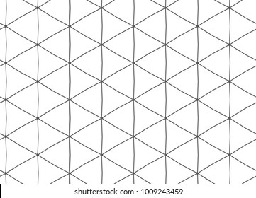 Seamless vector pattern in ornamental style